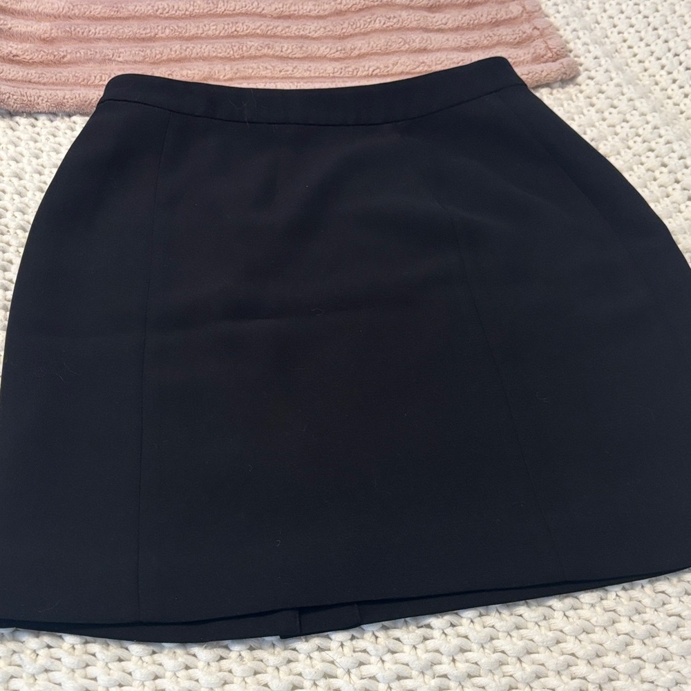 Ann Taylor Classic Black Mini Skirt - Picture 3 of 3